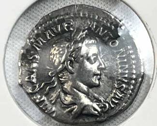218-222 AD Ancient Roman Elagabalus Denarius