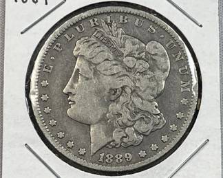 1899-O Morgan Silver Dollar, US $1 Coin, 90%