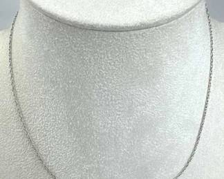 925 Silver James Avery Twisted Rope Chain Necklace