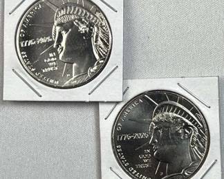 (2) 1776-2026 Enduring Liberty 250th Half USA