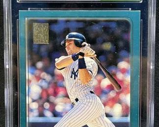 2001 Derek Jeter Topps 50 #100 CSG 8