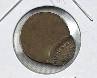 Lincoln Cent w/ Major Off-Center Error