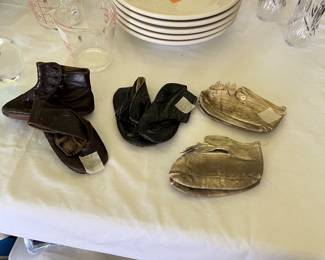 antique baby shoes