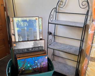 marble shelves