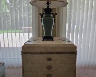 Renoi chairside chest