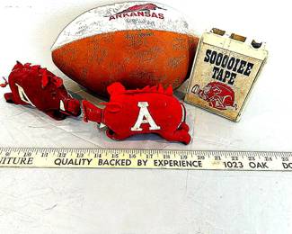 Arkansas Razorbacks Collectibles Lot