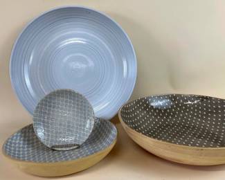 Handcrafted bowls, West Elm bowl