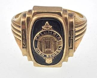 10kt high school ring