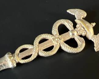 Sterling silver letter opener