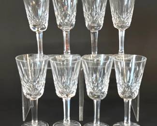 Waterford sherry glasses "Lismore" (8)