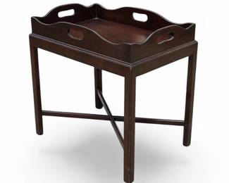 Mahogany tray table