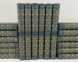 Green and gilt bound Little Classics