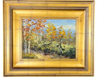 Attractive acrylic on canvas landscape