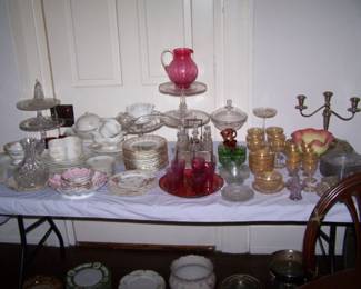 MORE GLASS & CHINA