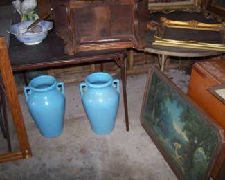 PAIR OF BLUE VASES & MORE PRINTS