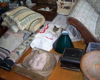 HOOKED RUGS & MISC.
