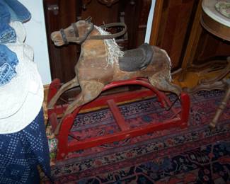 OLD ROCKING HORSE