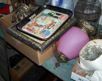 COKE TRAY & LAMP PARTS