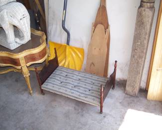 DOLL BED & TOY IRONING BOARDS