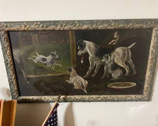 Antique Oil Painting 
