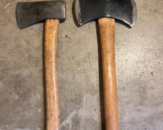 Vintage Case XX and Marbles Axes