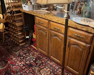 Brass Floor Lamp 
