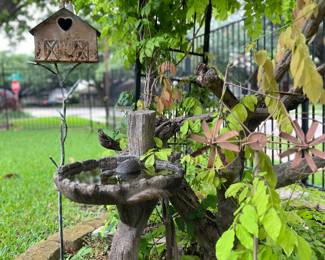 Concrete Bird Bath 