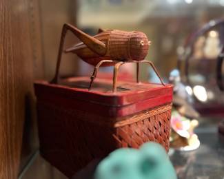 Bamboo Cricket Basket 