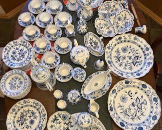 Antique Meissen Blue Onion