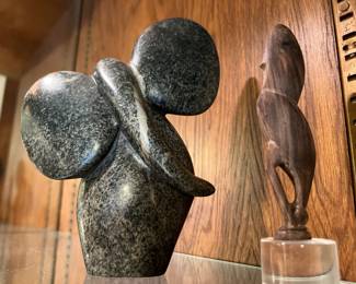 Stone Elephant Sculpture 