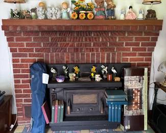 Books and figurines