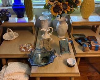 Vintage accent tables