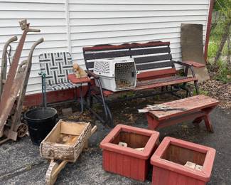 Lots of outdoor items