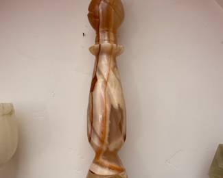 Banded Onyx Candlestick