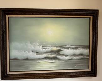 Seascape Oil Painting by Jack Corwin