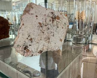 Citrine and Quartz Geode Cluster