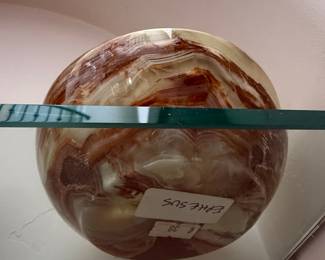 Carved Onyx Bowl