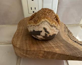 Citrine Geode Sphere