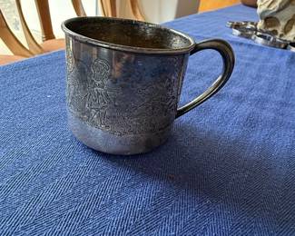 EPNS Mulholland Guaranteed 18% Nickel Base Child's Cup