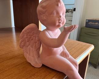 Terracotta Cherub Figurine