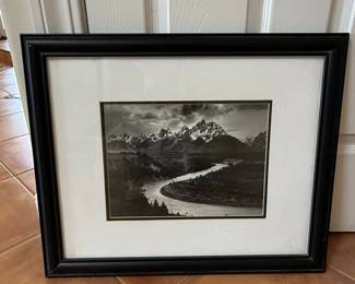 Ansel Adams "The Tetons and Snake River" Print
