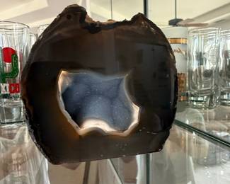 Polished Agate Geode Slice