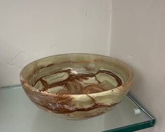 Carved Onyx Bowl