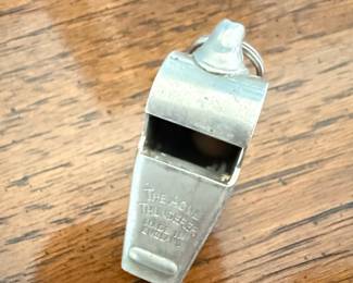 Vintage Wilson The ACME Thunderer Made in England Whistle
