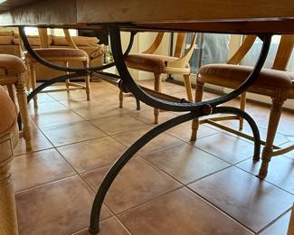 Dining Table and spoonback Chairs Set