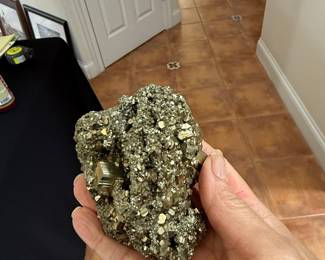 Pyrite Cluster from Peru