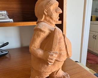 Terracotta Roman Soldier Figurine by D. Grome