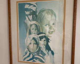Albert Landeros Print of Children
