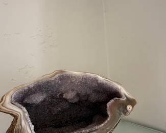 Amethyst Agate Geode Slice