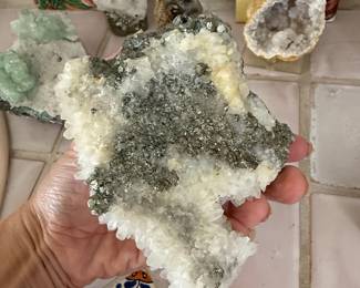 Pyrite and Quartz Cluster